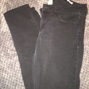 Black skinny jeans